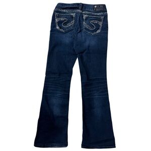 Silvers Women’s 28 Blue Suki Fluid Boot Cut Faded  Lowrise  Denim